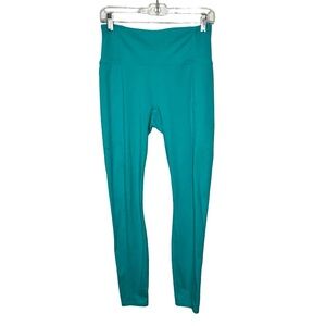 Fabletics Motion 365 Aqua High-waisted Full-Length Leggings w/Pockets Sz M